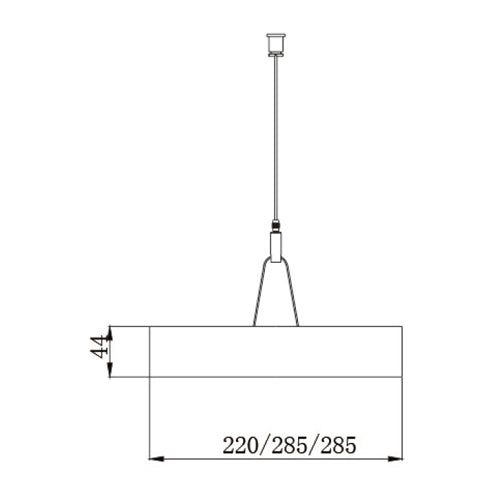 Quadro Suspended QU22045-40R-SUD