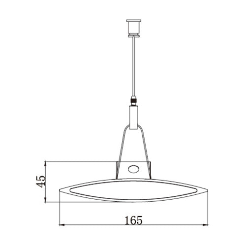Quadro Suspended QU16545-40G-SUD