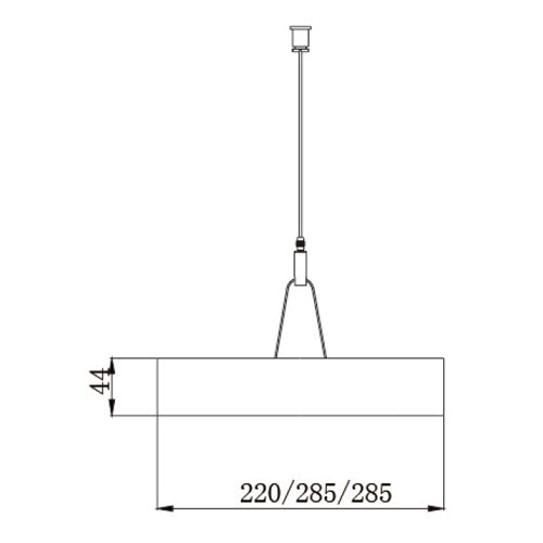 Quadro Suspended QU22045-40L-SUD