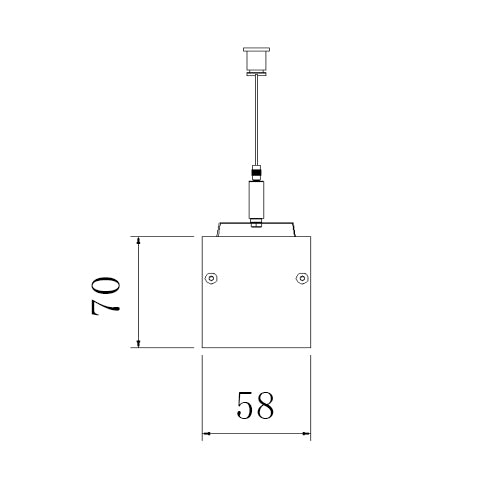 Quadro Suspended QU5870E-40-SDS