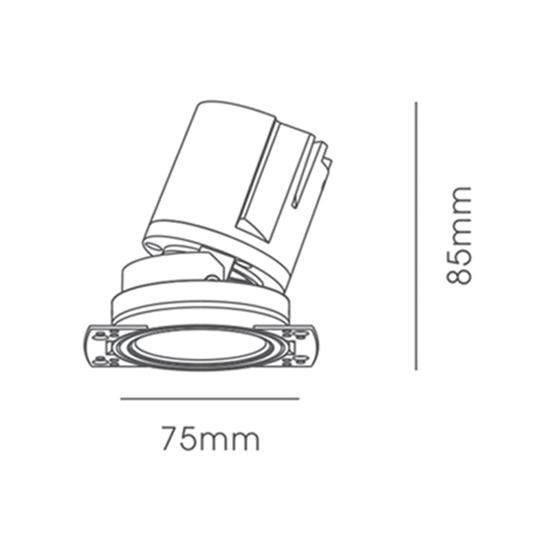 Alita Trimless Adjustable NXAL-075-08-TL-AD